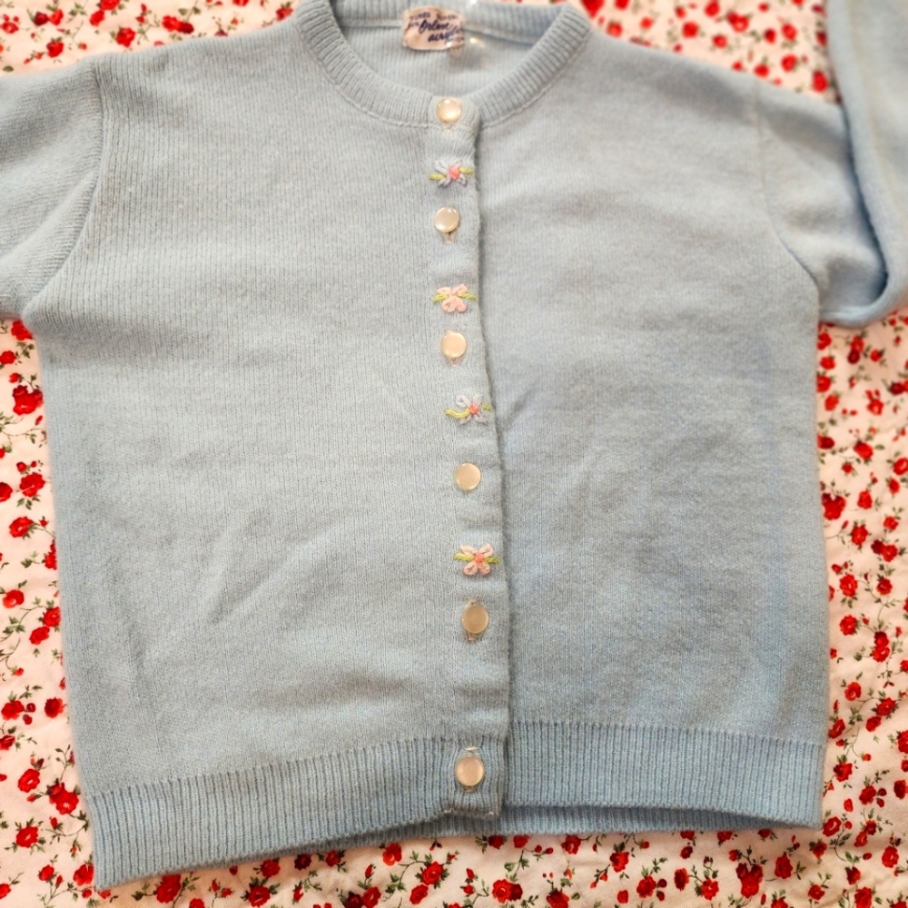 Vintage 100% acrylic‎ sweater 3T